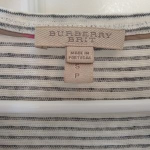 Burberry Linen Striped TShirt